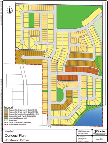 Malibu Communities - Hazelwood Estates plan