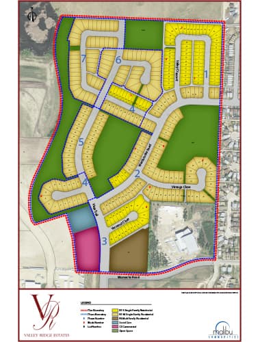 Valley Ridge Estates Concept Plan